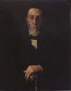 Wilhelm Leibl Portrait of Burgermeister Klein